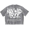 image:imageGORGLITTER Mens Graphic Cropped T Shirt Oversized Y2K Boxy StreetwearGrey
