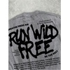 image:imageGORGLITTER Mens Graphic Cropped T Shirt Oversized Y2K Boxy StreetwearGrey Graphic