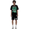 image:imageGORGLITTER Mens Graphic Shorts Y2K Basketball Baggy Cool Rave Drawstring Waist Vintage Track Gym Running Workout ShortsBlack Drawstring