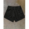 image:imageGORGLITTER Mens Graphic Shorts Y2K Basketball Baggy Cool Rave Drawstring Waist Vintage Track Gym Running Workout ShortsBlack Graphic