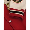 image:imageGORGLITTER Mens Graphic Varsity Jacket Letterman Baseball Bomber JacketsRed Figure