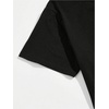 image:imageGORGLITTER Mens Japanese Graphic Tshirts Oversized Drop Shoulder T ShirtBlack Letter  Slogan