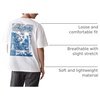 image:imageGORGLITTER Mens Japanese Graphic Tshirts Oversized Drop Shoulder T ShirtWhite