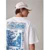 image:imageGORGLITTER Mens Japanese Graphic Tshirts Oversized Drop Shoulder T ShirtWhite