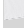 image:imageGORGLITTER Mens Japanese Graphic Tshirts Oversized Drop Shoulder T ShirtWhite Flower  Letter
