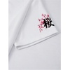 image:imageGORGLITTER Mens Japanese Graphic Tshirts Oversized Drop Shoulder T ShirtWhite Sakura  Samurai