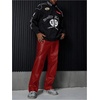 image:imageGORGLITTER Mens Leather Pants Baggy Western Concert Cowboy Rodeo OutfitsRed