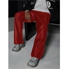 image:imageGORGLITTER Mens Leather Pants Baggy Western Concert Cowboy Rodeo OutfitsRed