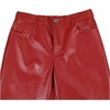 image:imageGORGLITTER Mens Leather Pants Baggy Western Concert Cowboy Rodeo OutfitsRed