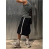 image:imageGORGLITTER Mens Ribbed Tank Top Undershirt Sleeveless Workout Muscle ShirtGrey