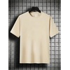 image:imageGORGLITTER Mens Vintage Graphic TShirt Oversized Crewneck Short Sleeve Tee Retro Print Casual Summer Streetwear TopApricot