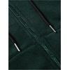 image:imageGORGLITTER Mens Y2K Graphic Zip Up Hoodie Streetwear Oversized SweatshirtDark Green