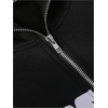 image:imageGORGLITTER Mens Y2K Hoodies Zip Up Graphic Jacket Hooded SweatshirtsBlack