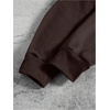 image:imageGORGLITTER Mens Y2K Hoodies Zip Up Graphic Jacket Hooded SweatshirtsCoffee Brown