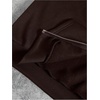 image:imageGORGLITTER Mens Y2K Hoodies Zip Up Graphic Jacket Hooded SweatshirtsCoffee Brown