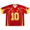 image:imageGORGLITTER Mens Brazil Jersey Shirt Spain Soccer Football Boxy Crop TopsRed