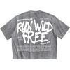 image:imageGORGLITTER Mens Graphic Cropped T Shirt Oversized Y2K Boxy StreetwearGrey