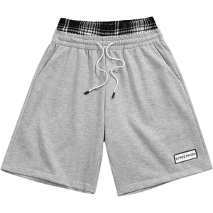 image:imageGORGLITTER Mens Double Waisted Baggy Plaid Y2K Basketball Gym Track ShortsBlack