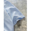 image:imageGORGLITTER Mens Cropped Shirt Striped Button Up Boxy Crop Top StreetwearBlack and Blue