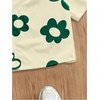 image:imageGORGLITTER Mens Cropped T Shirt Crop Tops Button Up Boxy Graphic Y2k TeesYellow