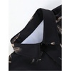 image:imageGORGLITTER Mens Cruise Rave Vacation Matching Outfits 2 Piece Short SetsBlack Tropical