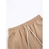 image:imageGORGLITTER Mens Cruise Rave Vacation Matching Outfits 2 Piece Short SetsBlack and Brown