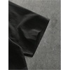 image:imageGORGLITTER Mens Graphic Button Up Cropped Shirt Short Sleeve Boxy Crop TopBlack