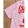 image:imageGORGLITTER Mens Graphic Button Up Cropped Shirt Short Sleeve Boxy Crop TopPink