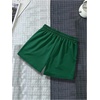 image:imageGORGLITTER Mens Graphic Cool Shorts Drawstring Waist Basketball Athletic Gym Shorts with PocketsDark Green