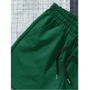 image:imageGORGLITTER Mens Graphic Cool Shorts Drawstring Waist Basketball Athletic Gym Shorts with PocketsDark Green