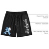 image:imageGORGLITTER Mens Graphic Shorts Casual Work Workout Basketball Shorts 2000sBlacka