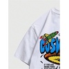 image:imageGORGLITTER Mens Letter Graphic Tee Round Neck Short Sleeve Loose TShirtWhite Cartoon  Slogan