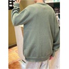 image:imageGORGLITTER Mens Oversized Cardigan Casual Button Up V Neck Fall SweaterArmy Green
