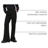 image:imageGORGLITTER Mens Slacks Dress Pants Flared Bell Bottom Party Concert OutfitBlack