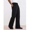 image:imageGORGLITTER Mens Slacks Dress Pants Flared Bell Bottom Party Concert OutfitBlack Flared
