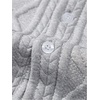 image:imageGORGLITTER Mens Vacation Summer Cruise Outfits 2 Piece Linen Shorts SetsGrey