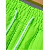 image:imageGORGLITTER Mens Vacation Summer Cruise Outfits 2 Piece Linen Shorts SetsLight Green