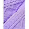 image:imageGORGLITTER Mens Vacation Summer Cruise Outfits 2 Piece Linen Shorts SetsMauve Purple