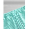 image:imageGORGLITTER Mens Vacation Summer Cruise Outfits 2 Piece Linen Shorts SetsMint Green