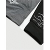 image:imageGORGLITTER Mens Y2k Goth Shirt Graphic Oversized Long Sleeve StreetwearBlack