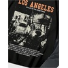 image:imageGORGLITTER Mens Y2k Goth Shirt Graphic Oversized Long Sleeve StreetwearBlack Graphic