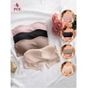 image:imageGORGLITTER Womens 4 Pack Strapless Bras Seamless Padded Bandeau BrasMulticolor Pink