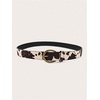 image:imageGORGLITTER Womens Cow Print Western Cowgirl Belts Vintage Country BeltBrown