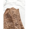 image:imageGORGLITTER Womens Lace Corset Tops Bustier Strapless Party Concert OutfitsBrown