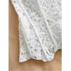 image:imageGORGLITTER Womens Lace Corset Tops Bustier Strapless Party Concert OutfitsPlain White