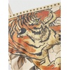 image:imageGORGLITTER Womens Plunge Deep V Halter Tops Vintage Studded Festival TopApricot Tiger
