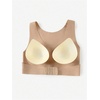 image:imageGORGLITTER Womens Posture Correcting Bra Front Closure Back Support BraBrown