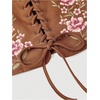 image:imageGORGLITTER Womens Western Cowgirl Rodeo Country Concert Outfits Vest TopsBrown Flower
