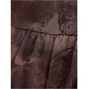 image:imageGORGLITTER Womens Y2k Halter Flowy Tops Ruffle Backless Fairy Crop CamiBrown