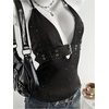 image:imageGORGLITTER Womens Y2k Rave Halter Goth Tops Going Out OutfitsBlack1